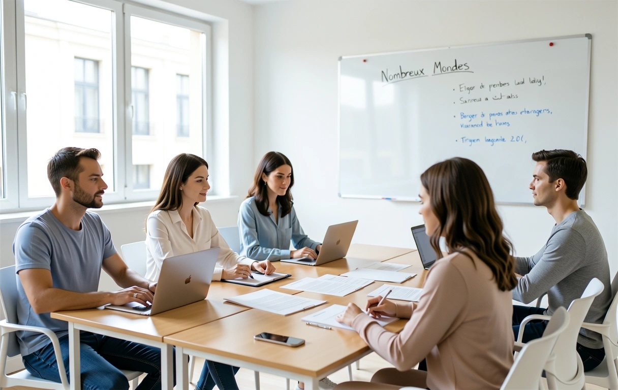 L'équipe pédagogique de Nombreux Mondes